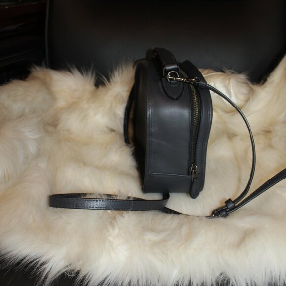 Coach Lunch Pail shoulder navy bag - Picture 8 of 9